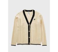 Adidas WMNS CABLE KNIT CARDIGAN women Zippers & Cardigans yellow in Größe:M