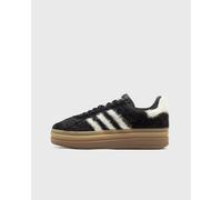 Sneaker ADIDAS ORIGINALS "GAZELLE BOLD SCHUHE", Gr. 40, core schwarz, cream weiß, gold metallic, Leder, Textil, Schuhe (70539236-40) core schwarz, cream weiß, gold metallic