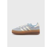 Adidas Gazelle Bold Sneaker für Damen, Clear Sky Cream White Gold Metallic, 38 EU