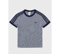 Adidas WMNS HEATHER 3-STRIPES CALI TEE women Bodies blue in Größe:S