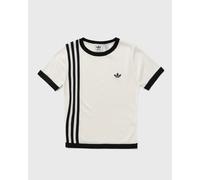 Adidas WMNS KNITTED 3S TEE women Shortsleeves white in Größe:S