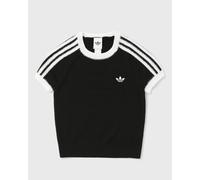 Adidas WMNS KNITTED TEE women Shortsleeves red in Größe:S