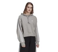 Adidas Wmns Short Hoodie grau
