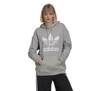 Adidas H33589 TRF Hoodie Sweatshirt Women's medium Grey Heather 46