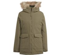 adidas Women Hooded Fur PA olive strata (AETE) L