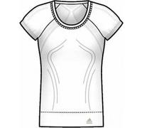 Adidas Women Tech Fit Seamless LC Tee Funktionsshirt -081052 Größe XL