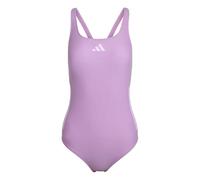 adidas Women's 3 Stripes C-Back Swimsuit, preloved Purple/Bliss Lilac, 46