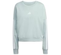 adidas - Women's 3-Stripes French-Terry Sweatshirt - Pullover, Gr. M, grau (WonderSage/White)