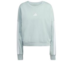 adidas - Women's 3-Stripes French-Terry Sweatshirt - Pullover, Gr. M, grau (WonderSage/White)
