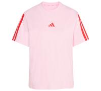 adidas Essentials 3 Stripes T-Shirt Damen Rosa S rosa