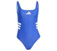 Adidas 3 Stripes U-back Swimsuit Blau 46 Damen