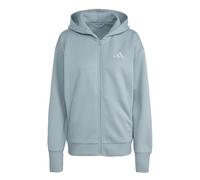 adidas All SZN Fleece Kapuzen-Sweatjacke Damen JY7753 - wonder sage M
