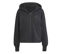 adidas Women's All SZN French Terry Loose Full-Zip Hoodie, Black, L