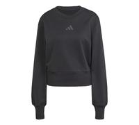 Adidas Damen-Sweatshirt All SZN French-Terry Regular Schwarz Größe S