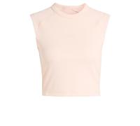 adidas Women's All SZN Rib Tank, Blush pink, XXS