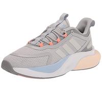 adidas Women's Alphabounce+ Running Shoe, Grey/Grey/Blue Dawn, 8.5