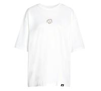 adidas Women's Animal Oversize Graphic T-Shirt, White, XL