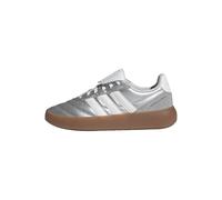 Sneaker ADIDAS SPORTSWEAR "BARREDA MUNDIAL", Damen, Gr. 43, silber metallic, core weiß, iron metallic, Leder, Schuhe Sneaker (29710801-43) silber metallic, core weiß, iron metallic