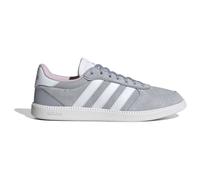 adidas - Women's Breaknet Sleek Suede - Sneaker, Gr. 36.5 EU 36 2/3, grau (HaloSilver/FtwrWhite/GreyTwo)