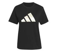 adidas Women's CAMO Graphic T-Shirt, Black, S