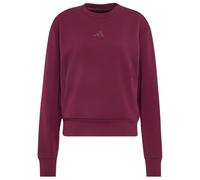 adidas - Women's D4T Workout Warm Up Crew Neck - Pullover, Gr. XL, lila (Maroon)