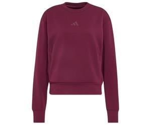 adidas - Women's D4T Workout Warm Up Crew Neck - Pullover, Gr. XL, lila (Maroon)