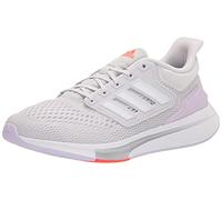 adidas Women's EQ21 Running Shoe, Dash Grey/White/Purple Tint, 6.5