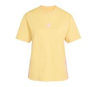 adidas Damen Essentials 3-Stripes T-Shirt (Größe S, orange)
