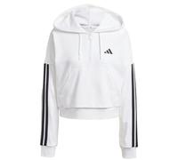 adidas Essentials 3-Streifen French Terry 1/4-Zip Hoodie Damen JN1948 - white/black XL