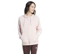 Adidas Essentials 3-Streifen French Terry Regular Damen Kapuzensweater, rosa L