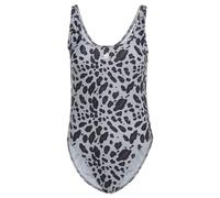 adidas Women's Essentials Animal Print U-Back Badeanzug Black/White 44