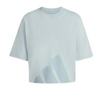 Adidas Essentials Big Logo Boyfriend Graphic Kurzarm-t-shirt M Wonder Sage / Green Earth