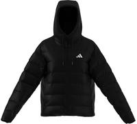 adidas Women's Essentials CLIMAWARM Light Down Hooded Jackets, black, XXL