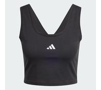 adidas Tanktop Essentials Small Logo – Baumwolle, Lifestyle – Damen S, Schwarz/Weiß