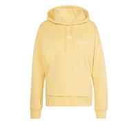 Kapuzensweatshirt ADIDAS SPORTSWEAR "ESSENTIALS SMALL LOGO FEEL COZY HOODIE", Damen, Gr. S, semi ice tangerine, weiß, Obermaterial: 70% Baumwolle, 30% Polyester, angesetztes Bündchen, Sweatshirts (272