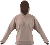 adidas Damen Small Logo French Terry Hoodie (Größe S, rosa)
