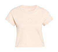 Adidas Damen T-Shirt Future Icons SMALL Logo Baby (KD7756) – Blush Pink – M
