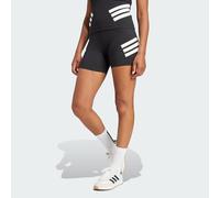 adidas Future Icons 3-Streifen kurze Leggings Damen JE0164 - black M