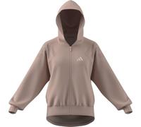 adidas Women's Future Icons Three Stripes Hoodie, Blush pink, XXL