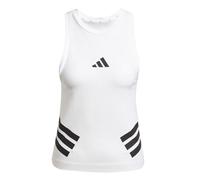 adidas Women's Future Icons Three Stripes Tank, White, S