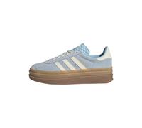 Adidas Women's Gazelle Bold Schuh Clear Sky/Cream White/Gold Metallic 40