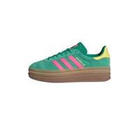 Adidas Women's Gazelle Bold Schuh Court Green/Lucid Pink/Pure Sulfur 38 2/3