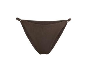 adidas Women's Iconisea Ribbed Bikini Bottom
