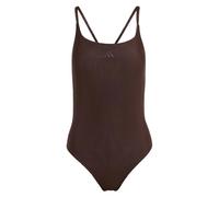 adidas Women's Iconisea Ribbed Padded Badeanzug, dünne Träger