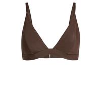 Iconisea Ribbed Padded Triangle Bikini Top Aurora Coffee 36