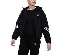 Adidas Womens Jacket (Midweight) Back To Sport Hooded Jacket, Black, HG6006, S
