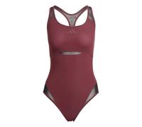 Adidas Lanelux Y-back Mesh Swimsuit Rot 40 Damen
