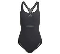 ADIDAS LANELUX Y-BACK MESH SWIMSUIT (JX938) 40 Black