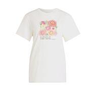 adidas Women's LOCKER GESCHNITTENES FLORAL Grafik T-Shirt 2