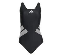 Adidas Badeanzug Logo C-Back - Schwarz/Weiß - Damen Größe 38